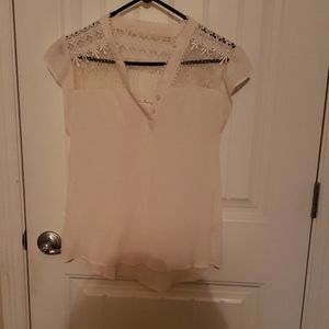 Miss Daisy Cream Color Shirt L